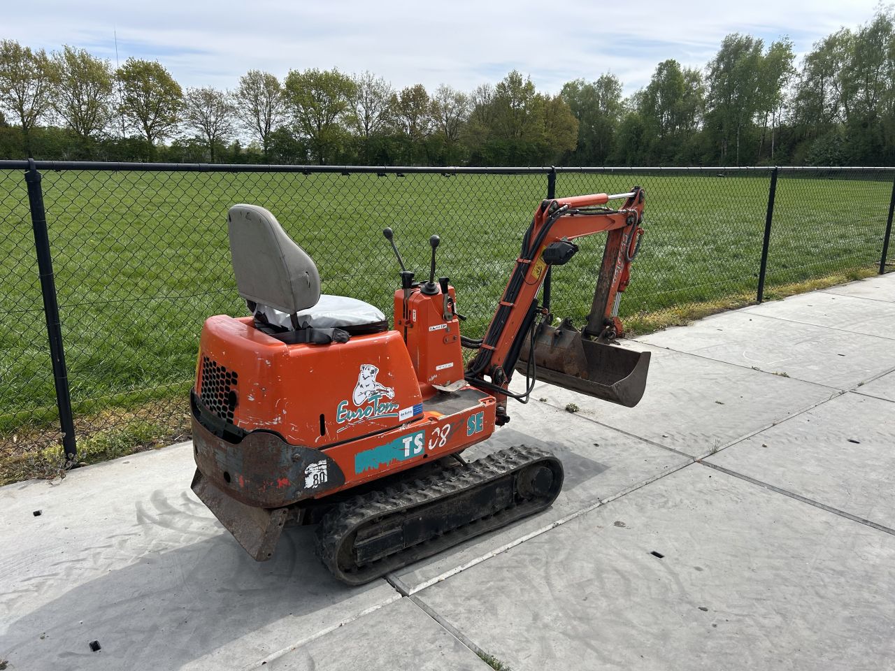 Euroton ts08 /kubota minigraver (marge)