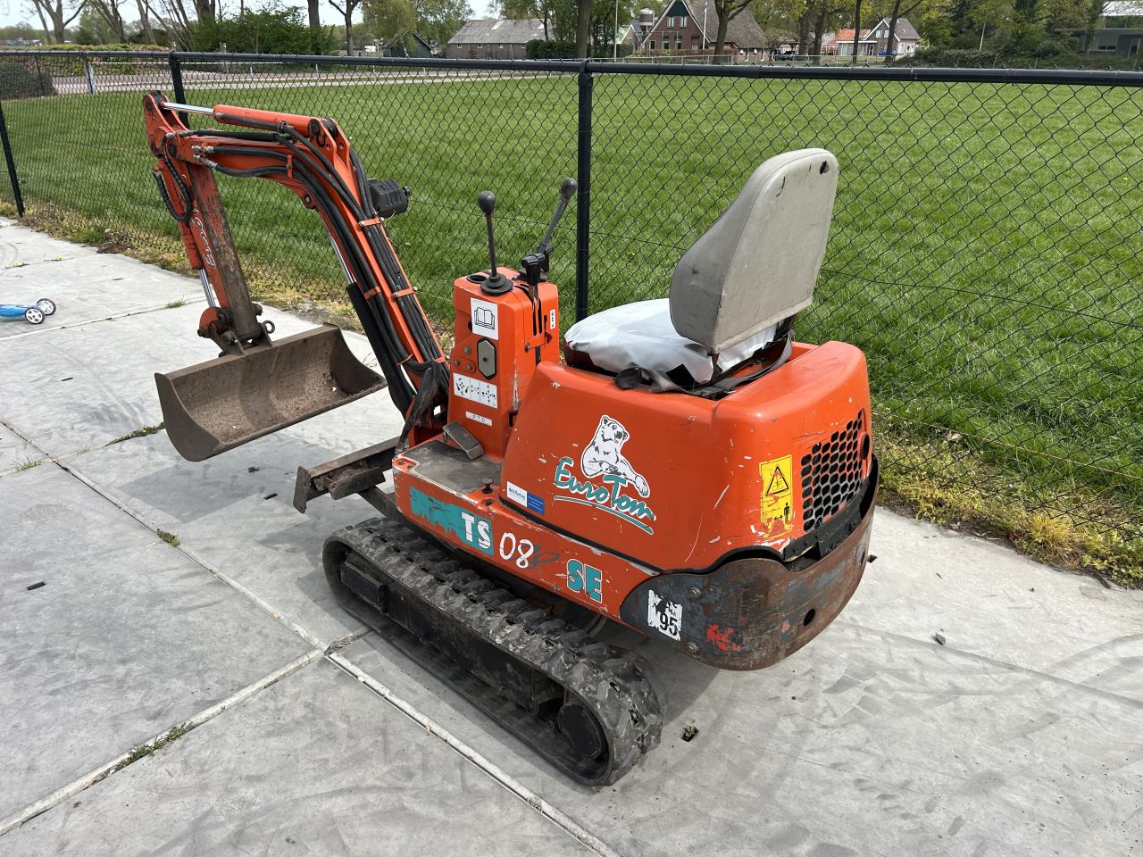 Euroton ts08 /kubota minigraver (marge)