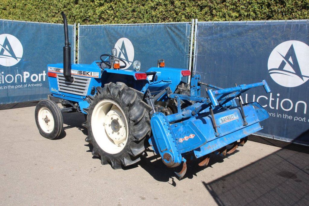Minitractor Iseki TL2300 Diesel 23PK met Grondfrees