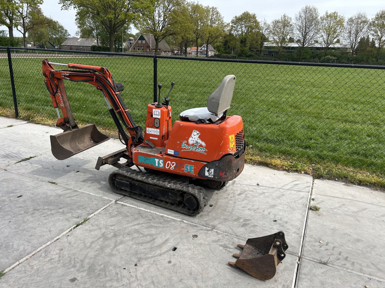 Euroton ts08 /kubota minigraver (marge)