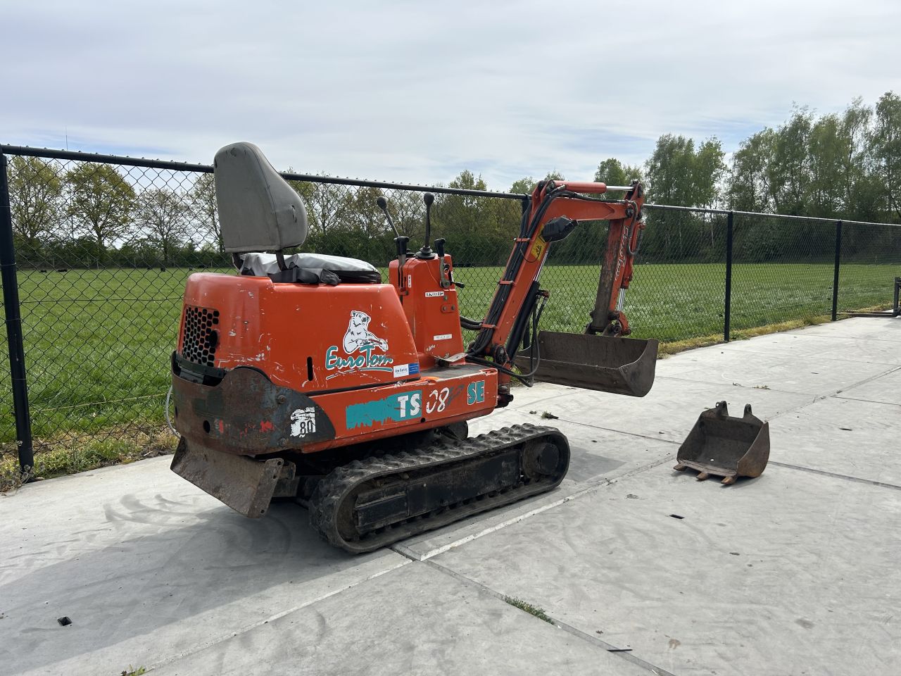 Euroton ts08 /kubota minigraver (marge)