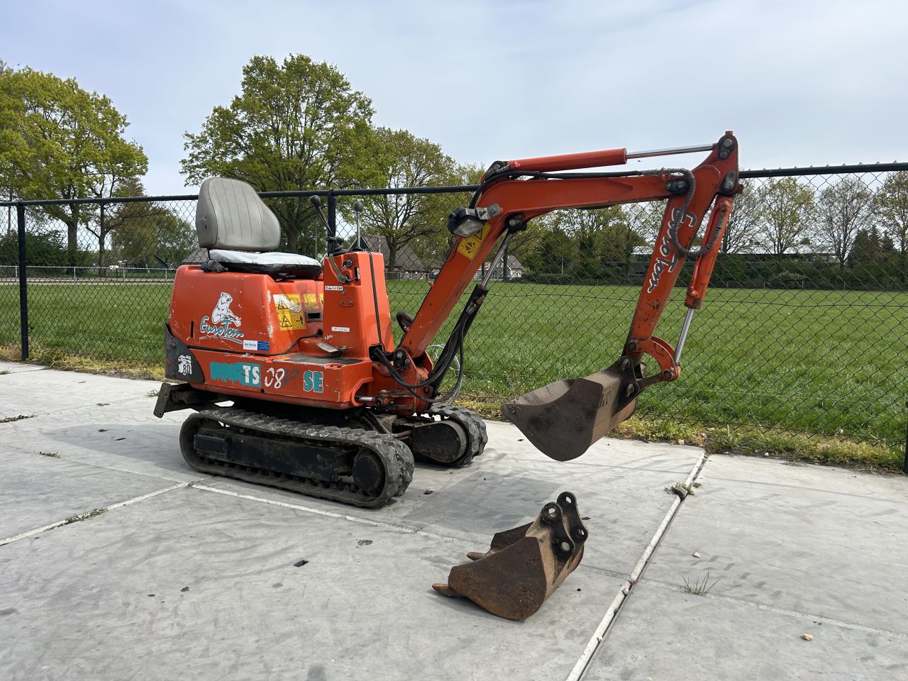 Euroton ts08 /kubota minigraver (marge)