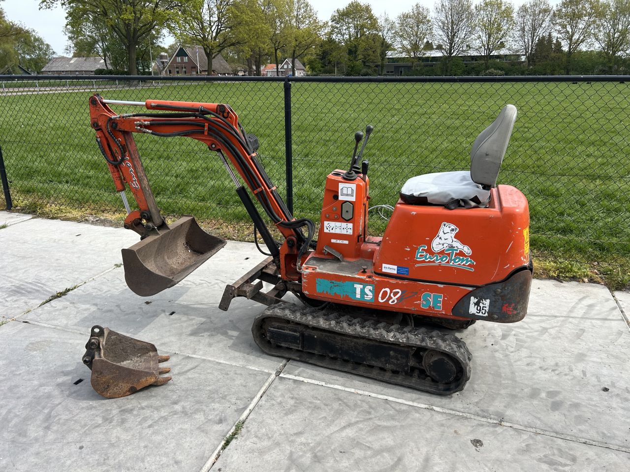 Euroton ts08 /kubota minigraver (marge)