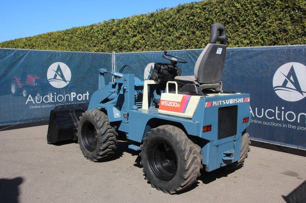 Kniklader Mitsubishi WS200A Diesel 28PK