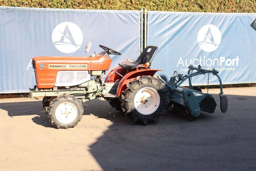 Minitractor Yanmar YM1301D Diesel met Frees 13pk