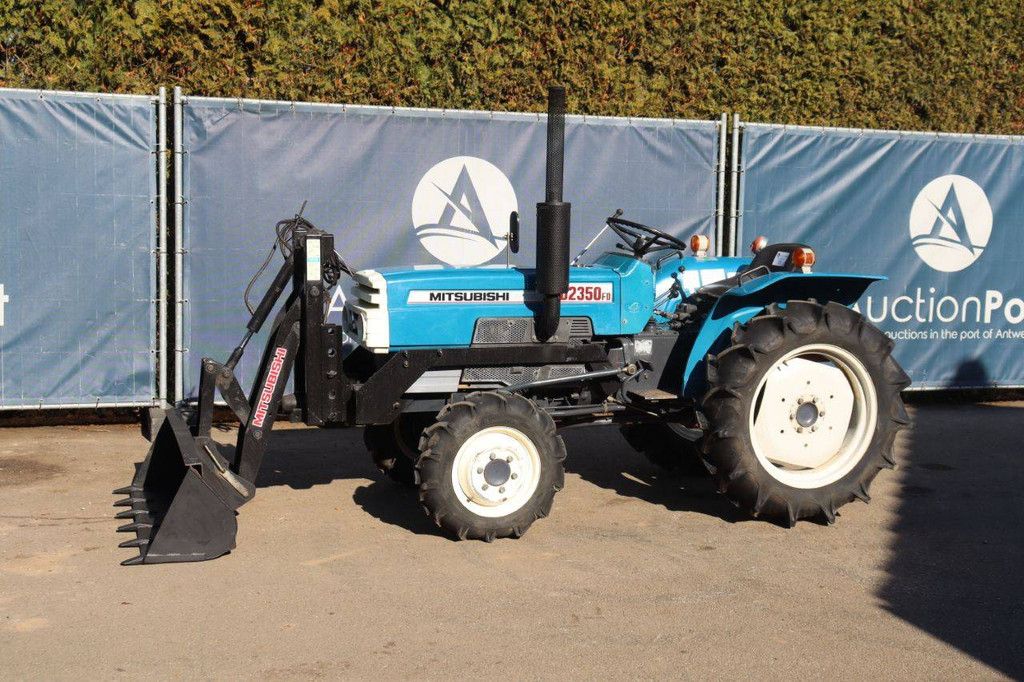 Minitractor Mitsubishi D2350FD Diesel met Voorlader 23pk
