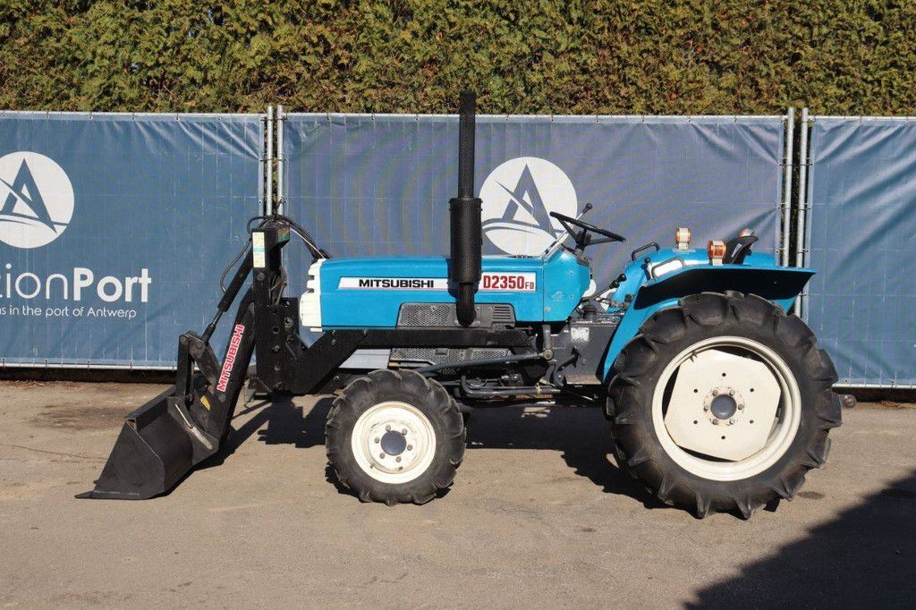 Minitractor Mitsubishi D2350FD Diesel met Voorlader 23pk