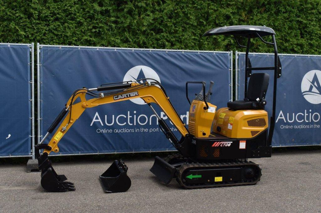 Minigraver Carter CT08 Diesel 2025 Nieuw 7kw