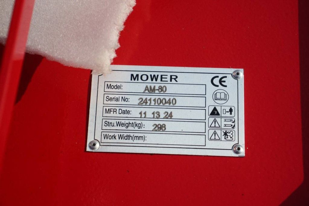 Hydraulische Armklepelmaaier AM-80 2024