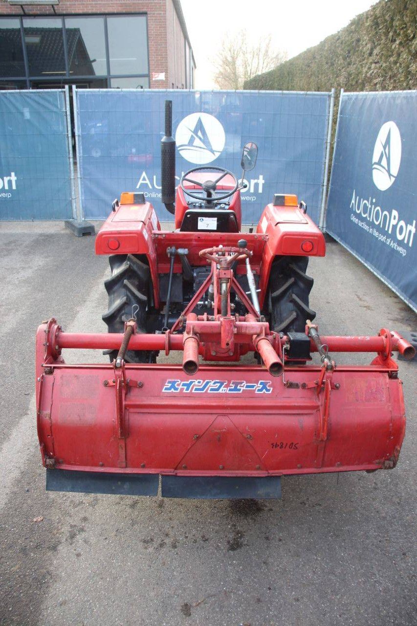 Minitractor Shibaura SD1843 Diesel met Grondfrees 18pk