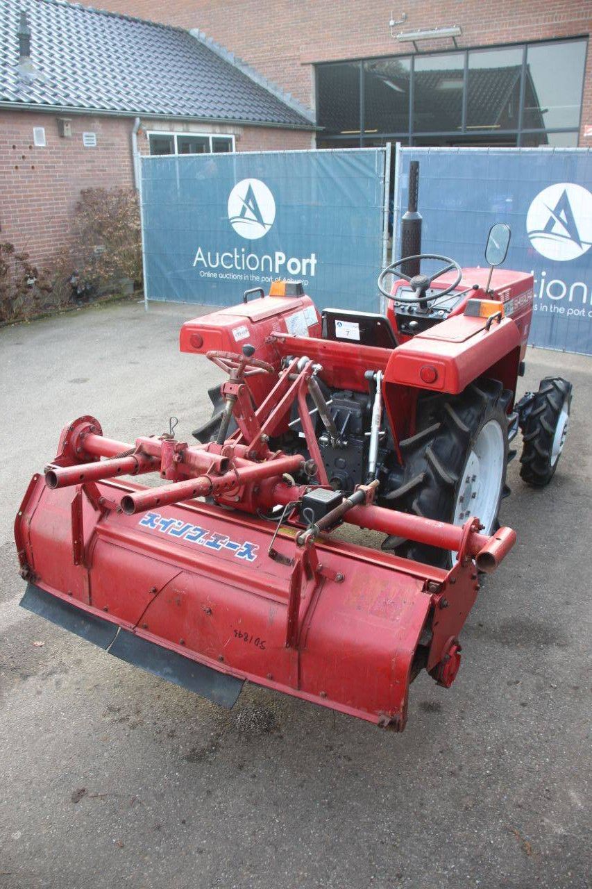 Minitractor Shibaura SD1843 Diesel met Grondfrees 18pk
