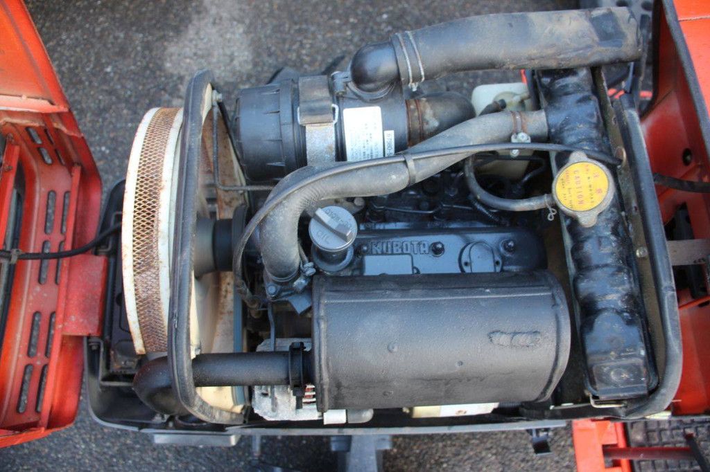 Minitractor Kubota Aste A-155 Diesel met Frees