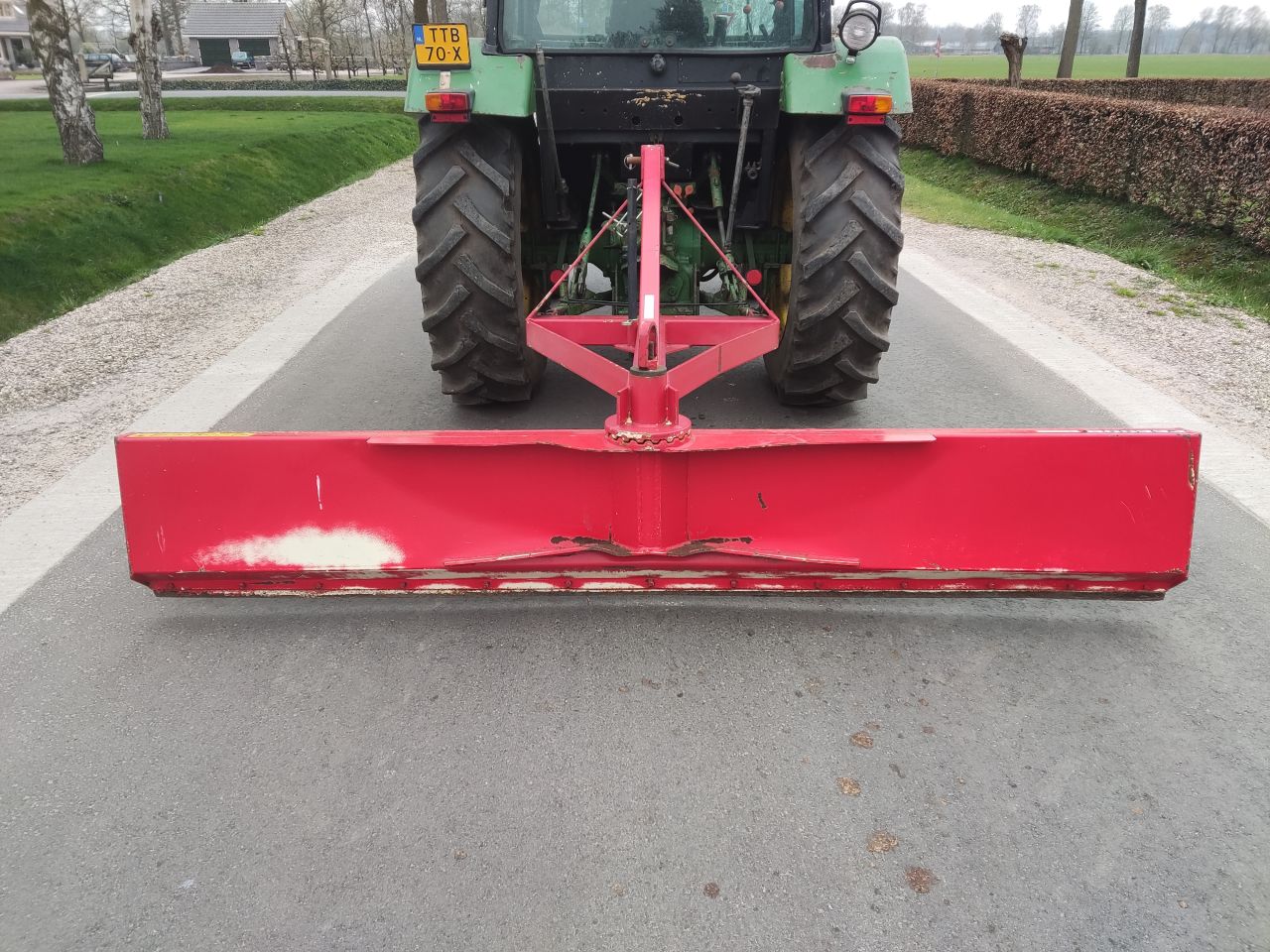 PEECON grondschaaf / schuif (type GS300, werkbreedte 300 cm)