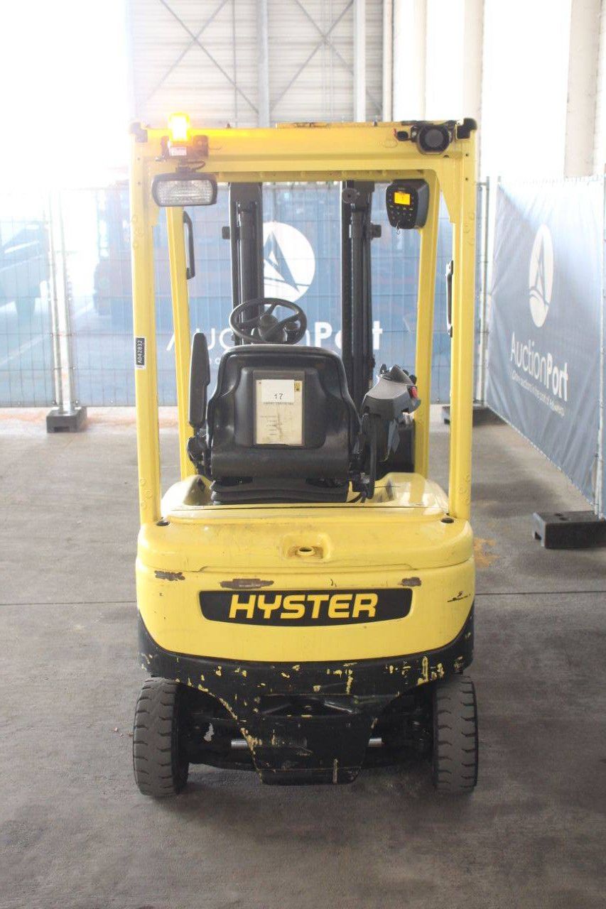 Hyster J1.6 XN Electric Forklift 1360kg 4.6m 2010