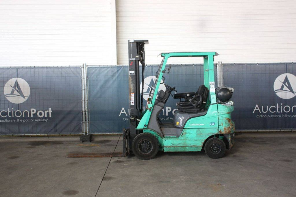 Forklift Mitsubishi FG18NT LPG 1750kg 5.5m 2013