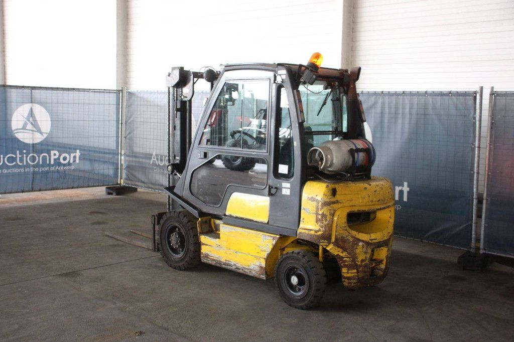 Heftruck Nissan U1D2A25LQ LPG 2500kg 3.3m 2008