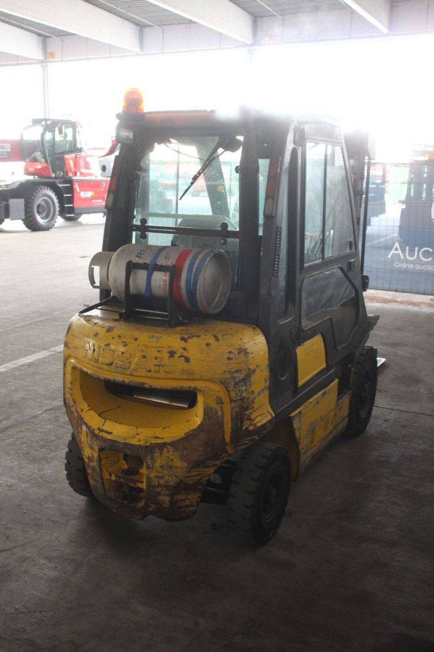 Heftruck Nissan U1D2A25LQ LPG 2500kg 3.3m 2008
