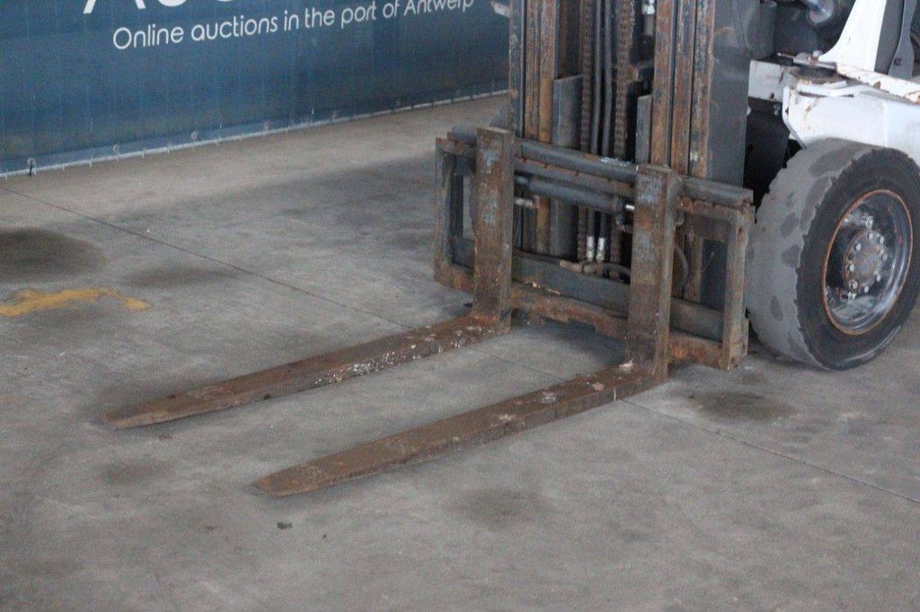 Heftruck Nissan U1D2A25LQ LPG 2500kg 4.5m 2014