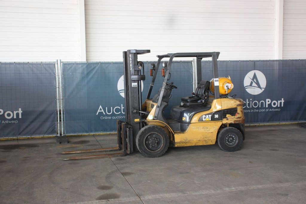 Heftruck Caterpillar GP30NT LPG 3000kg 4.7m 2008