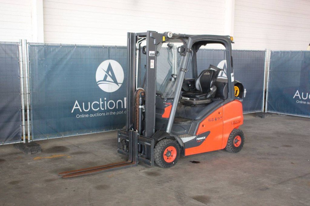 Gabelstapler Linde H16CNG-01 LPG 1600kg 4m 2016