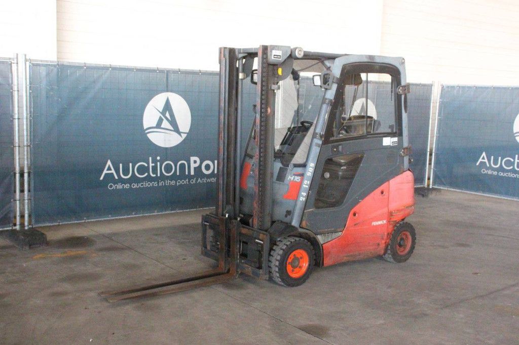 Linde H16T-01 LPG Forklift 1600kg 2012