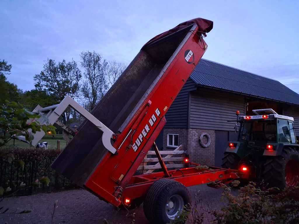 Beco Super 80 kipper/bakkenwagen