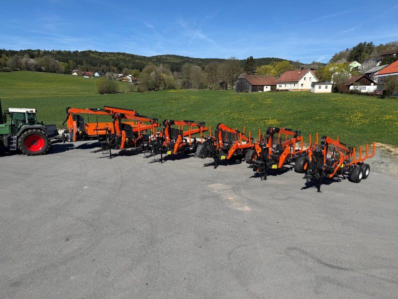 MTM 8to bis 17to Rückewagen 6,60m bis 9,0m Kräne Druckluft lbr