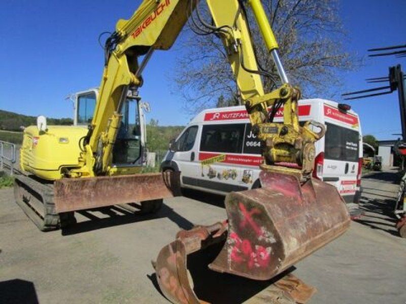 Takeuchi TB 290Powertilt + hydr. Schnellwechsler + 3 Lö