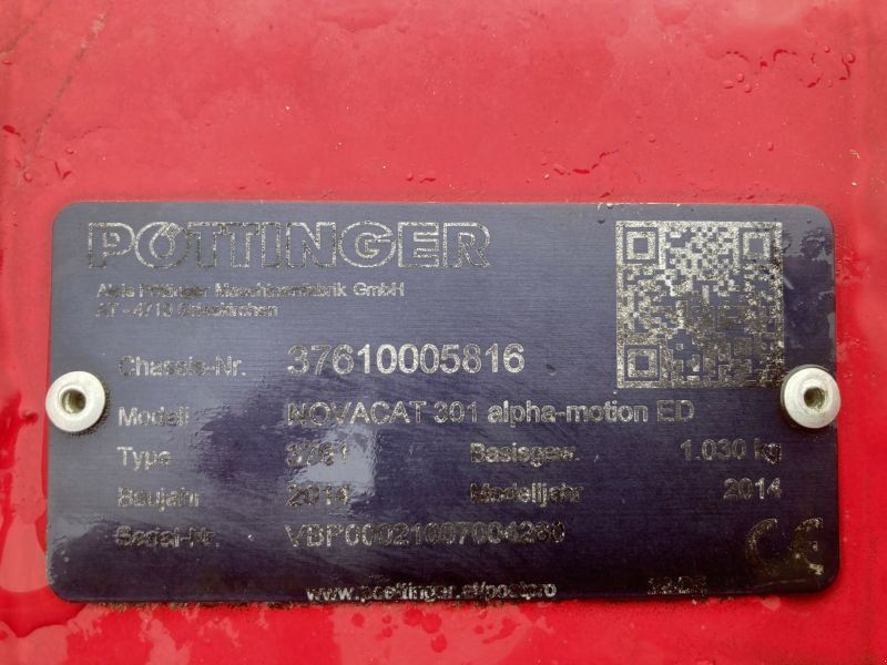 Pöttinger NOVACAT 301 ALPHAMOTION