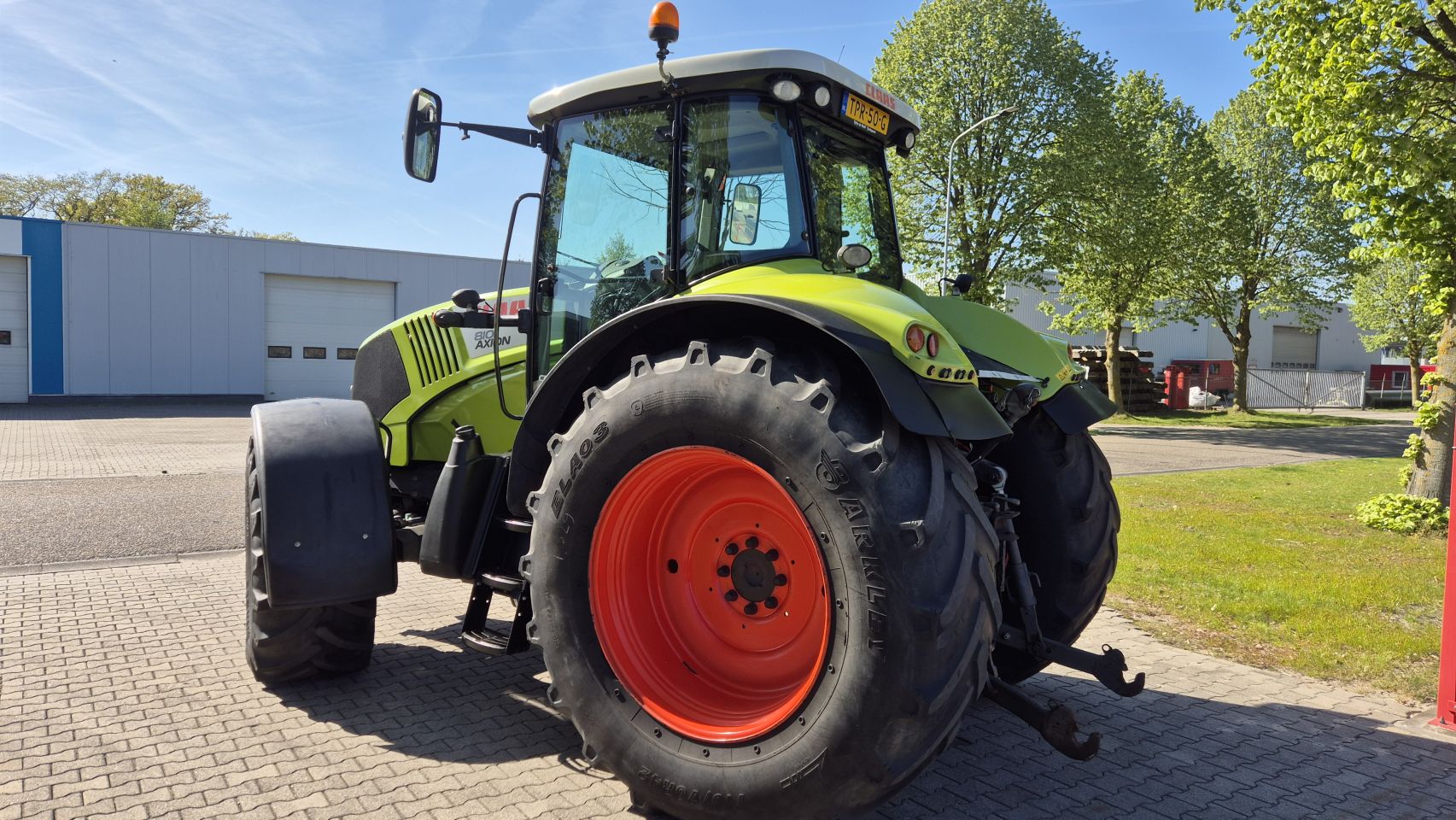 CLAAS Axion 810 C-Matic Cebis 50Kmh. Lucht, Fronthef PTO