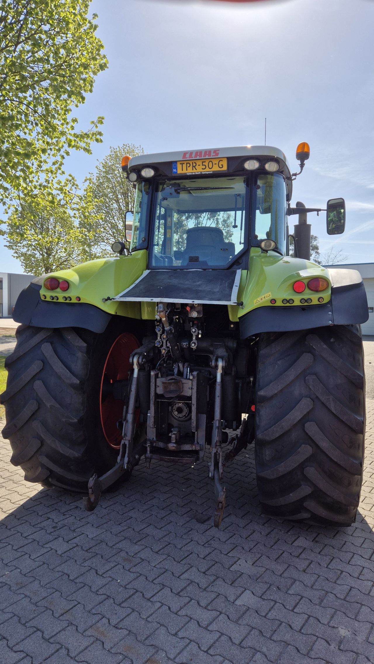 CLAAS Axion 810 C-Matic Cebis 50Kmh. Lucht, Fronthef PTO
