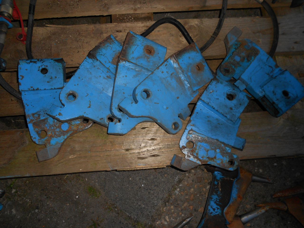 Lemken vorenpakkerarm en ondergronders