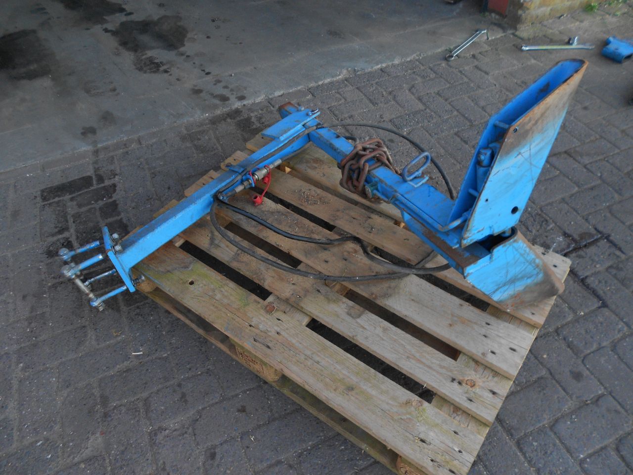 Lemken vorenpakkerarm en ondergronders