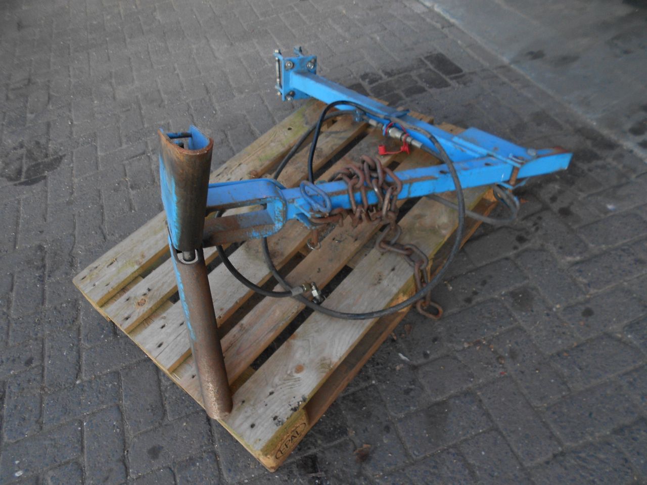 Lemken vorenpakkerarm en ondergronders