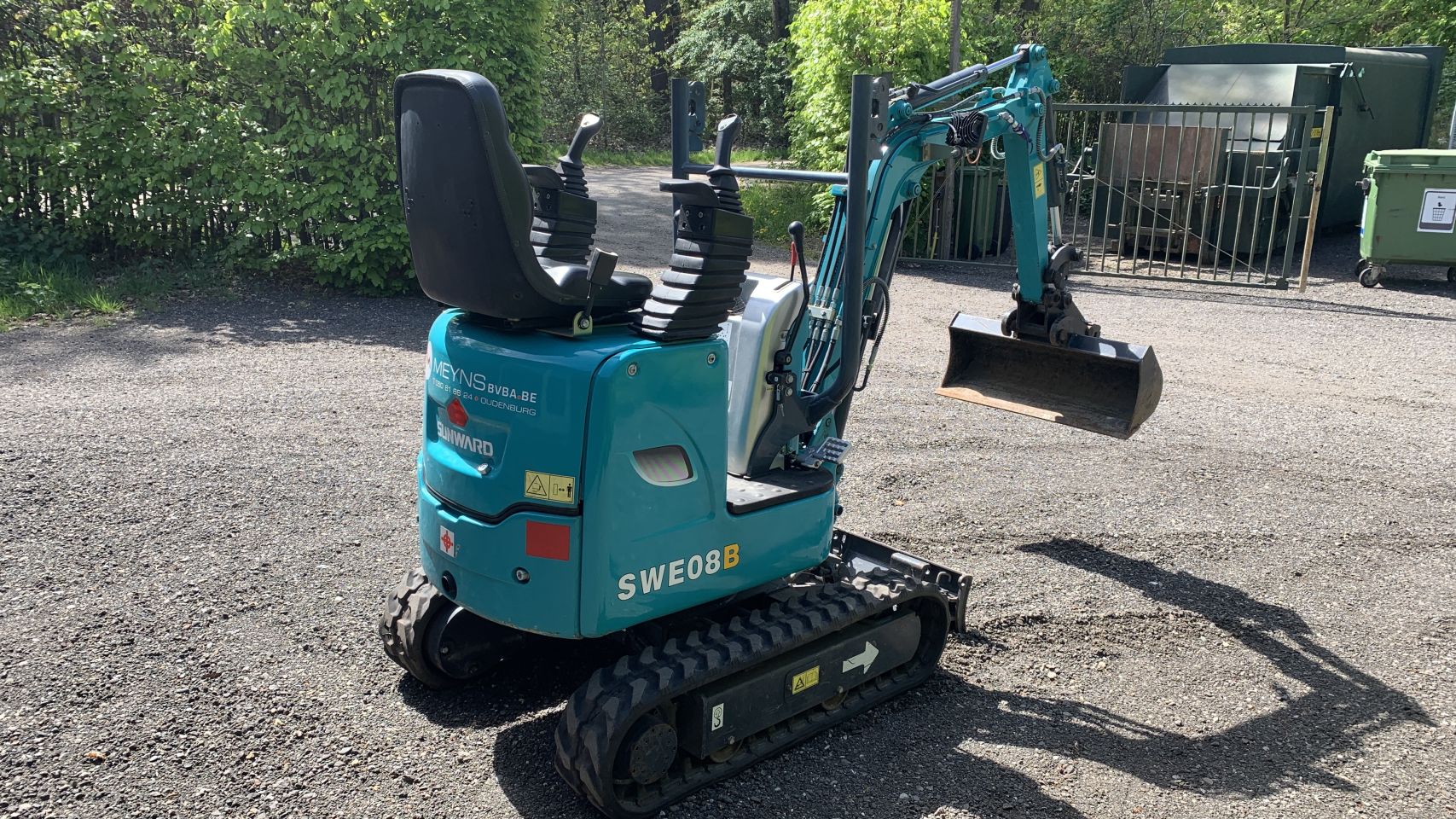 Sunward SWE08B als nieuw 49 uur