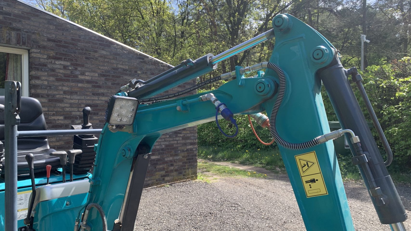 Sunward SWE08B als nieuw 49 uur