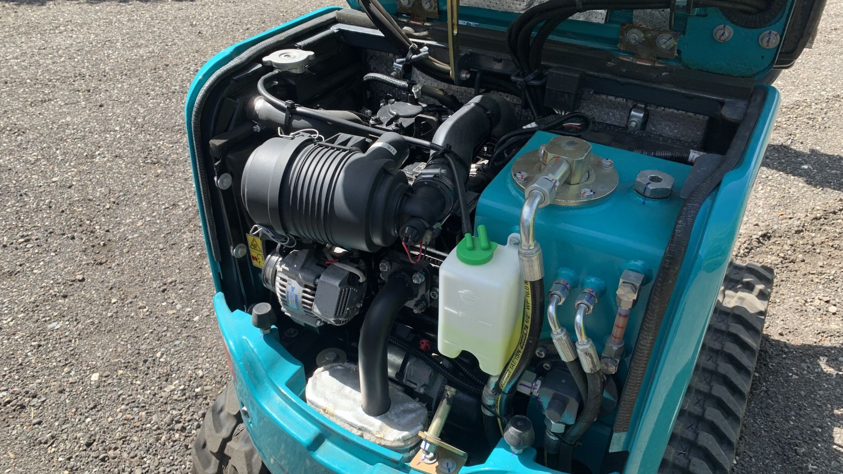 Sunward SWE08B als nieuw 49 uur