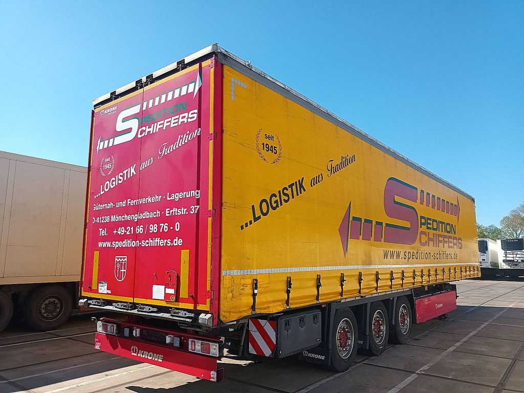 KRONE SD 2x lift axle extend.