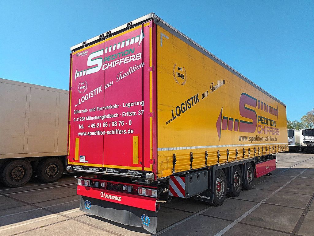 KRONE SD 2x lift axle extend.