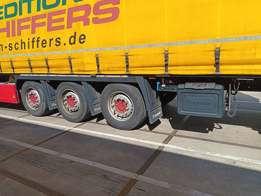 KRONE SD 2x lift axle extend.