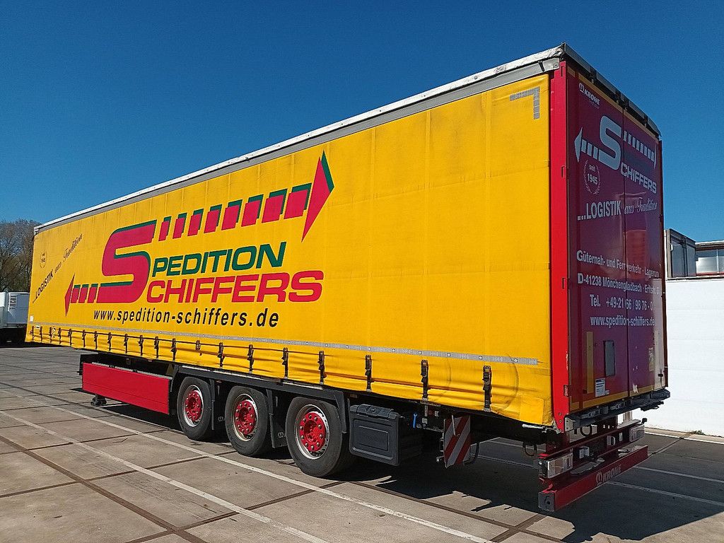 KRONE SD 2x lift axle extend.