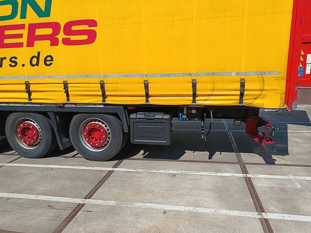 KRONE SD 2x lift axle extend.