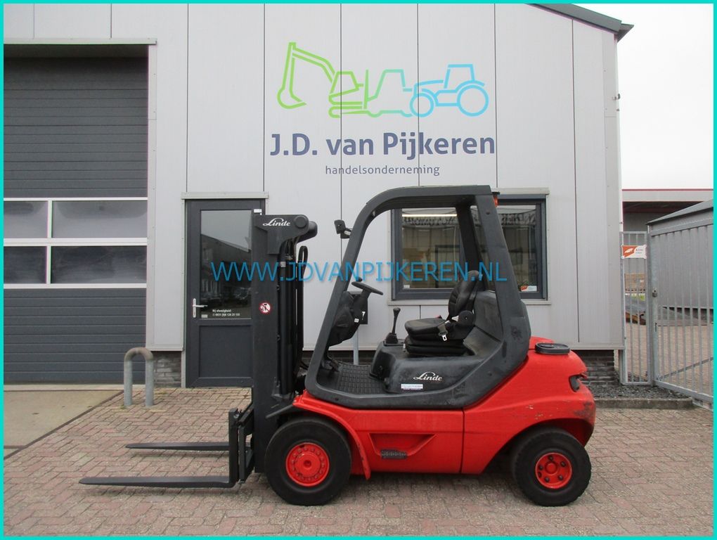 Linde H20D-03 351 Perkins diesel 6951uur+triplex+sideshift