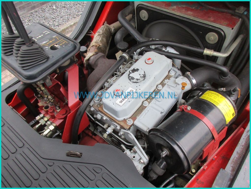 Linde H20D-03 351 Perkins diesel 6951uur+triplex+sideshift