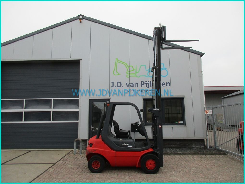 Linde H20D-03 351 Perkins diesel 6951uur+triplex+sideshift