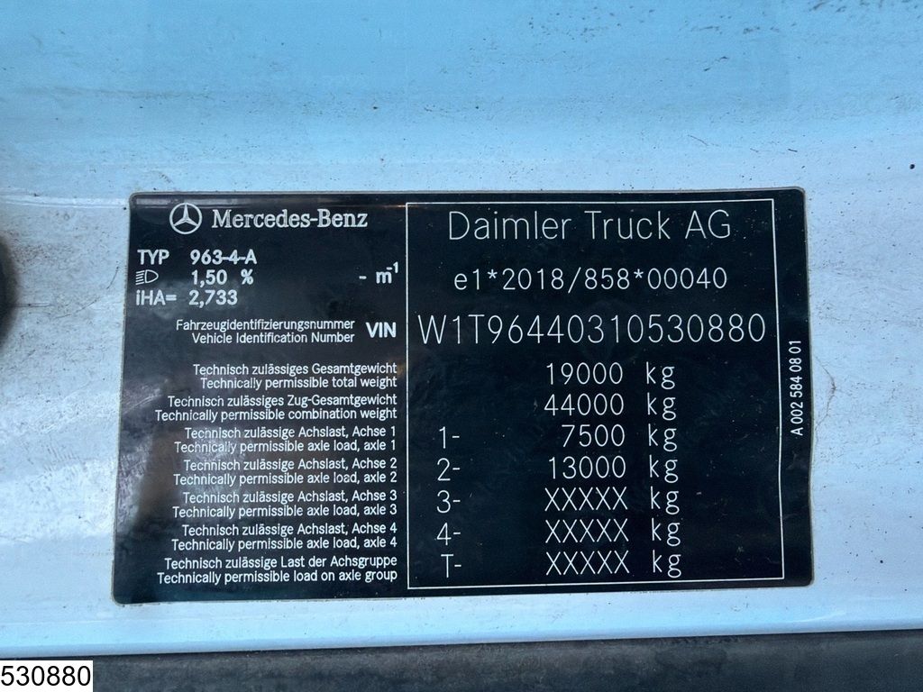 Mercedes Arocs 1846 EURO 6, Retarder