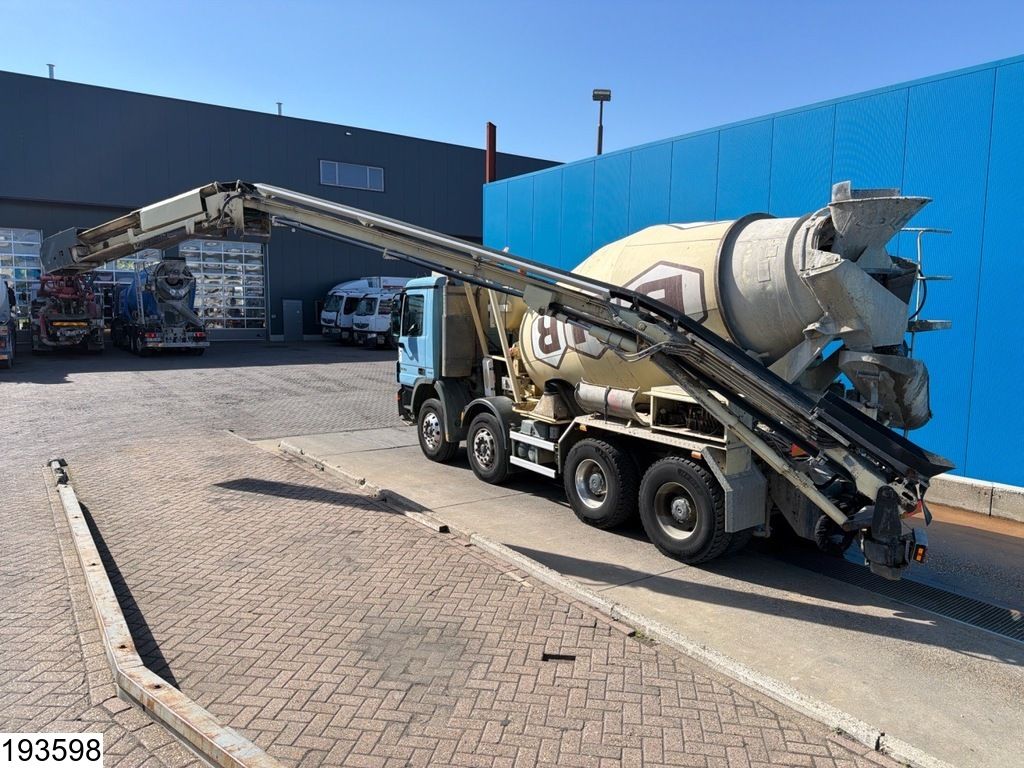 Mercedes Actros 3236 8x4, Euro 4, 8m³, Steel springs, Remote