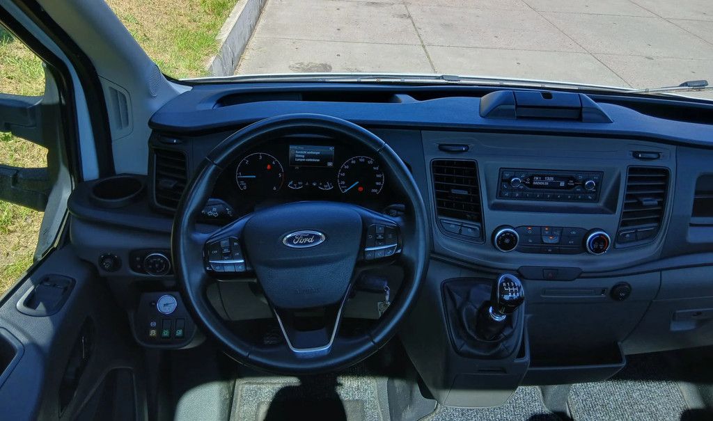 Ford Transit + semi-dieplader 9,0 m.