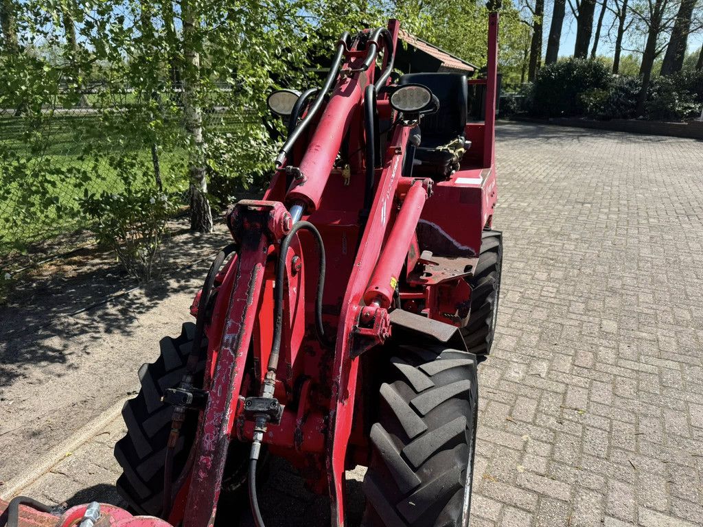 Weidemann 1230 shovel mestklem vorken grondbak