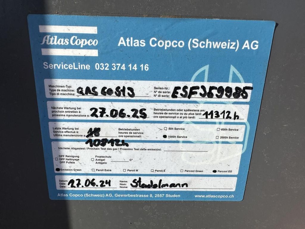 Stroom aggregaat QAS60 - Gebruikt